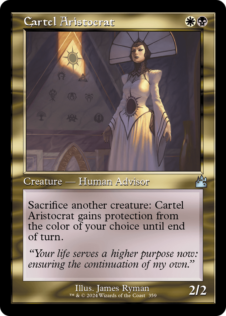 Cartel Aristocrat (Retro Frame) [Ravnica Remastered] | The Time Vault CA