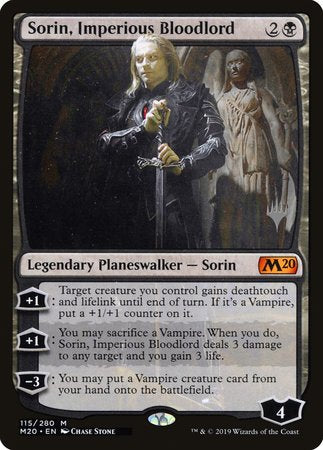 Sorin, Imperious Bloodlord [Core Set 2020 Promos] | The Time Vault CA