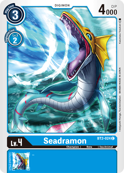 Seadramon [BT2-024] [Release Special Booster Ver.1.5] | The Time Vault CA