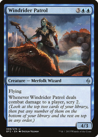 Windrider Patrol [Battle for Zendikar] | The Time Vault CA
