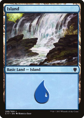 Island (298) [Commander 2017] | The Time Vault CA