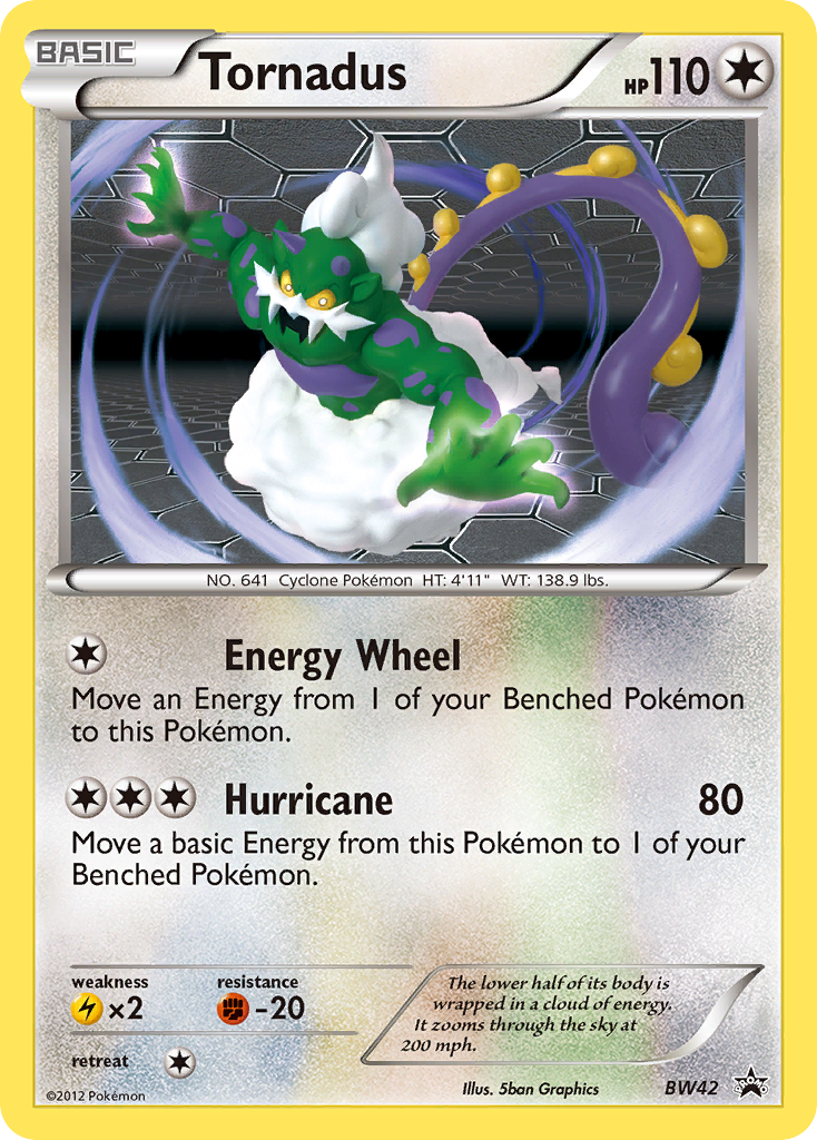 Tornadus (BW42) [Black & White: Black Star Promos] | The Time Vault CA