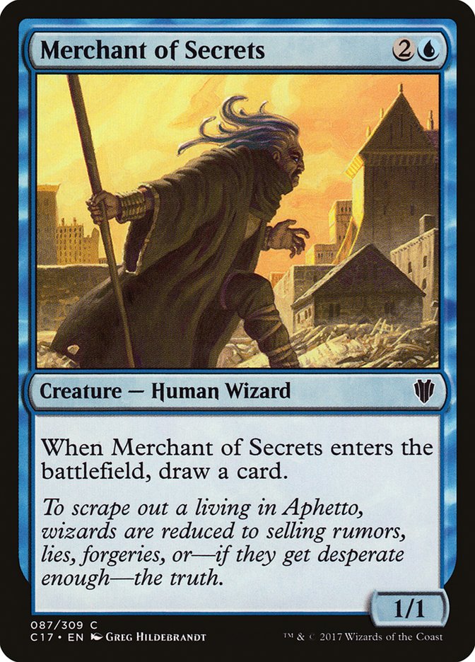 Merchant of Secrets [Commander 2017] | The Time Vault CA