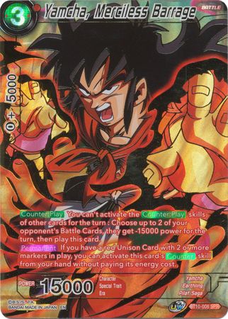 Yamcha, Merciless Barrage (SPR) (BT10-008) [Rise of the Unison Warrior 2nd Edition] | The Time Vault CA