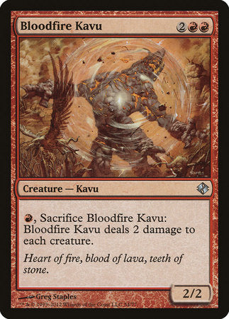 Bloodfire Kavu [Duel Decks: Venser vs. Koth] | The Time Vault CA