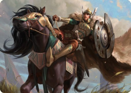 Knight of Dawn's Light Art Card [Dominaria United Art Series] | The Time Vault CA