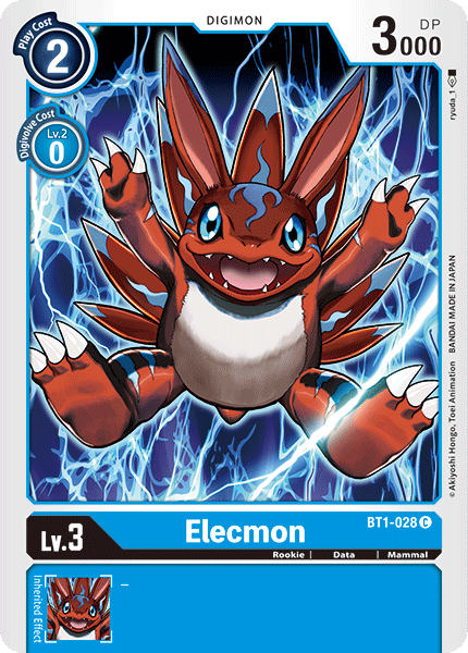 Elecmon [BT1-028] [Release Special Booster Ver.1.0] | The Time Vault CA