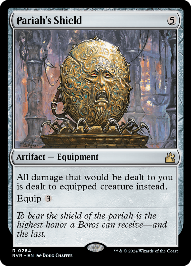 Pariah's Shield [Ravnica Remastered] | The Time Vault CA