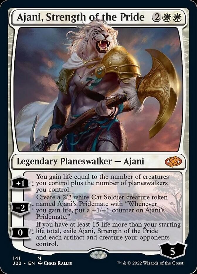 Ajani, Strength of the Pride [Jumpstart 2022] | The Time Vault CA