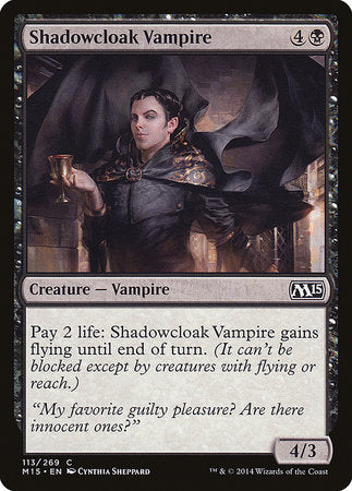 Shadowcloak Vampire [Magic 2015] | The Time Vault CA