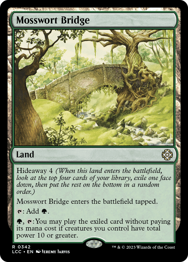 Mosswort Bridge [The Lost Caverns of Ixalan Commander] | The Time Vault CA