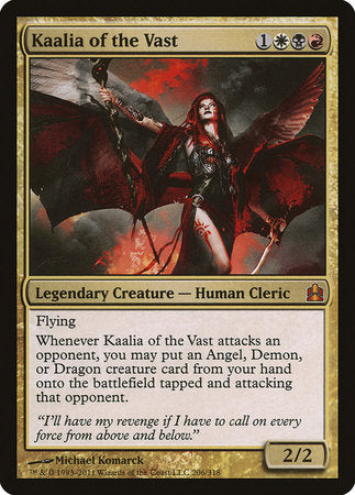 Kaalia of the Vast [Commander 2011] | The Time Vault CA