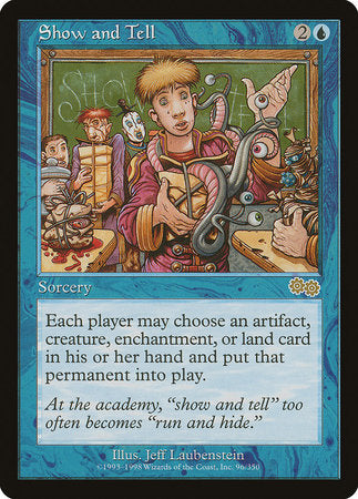 Show and Tell [Urza's Saga] | The Time Vault CA