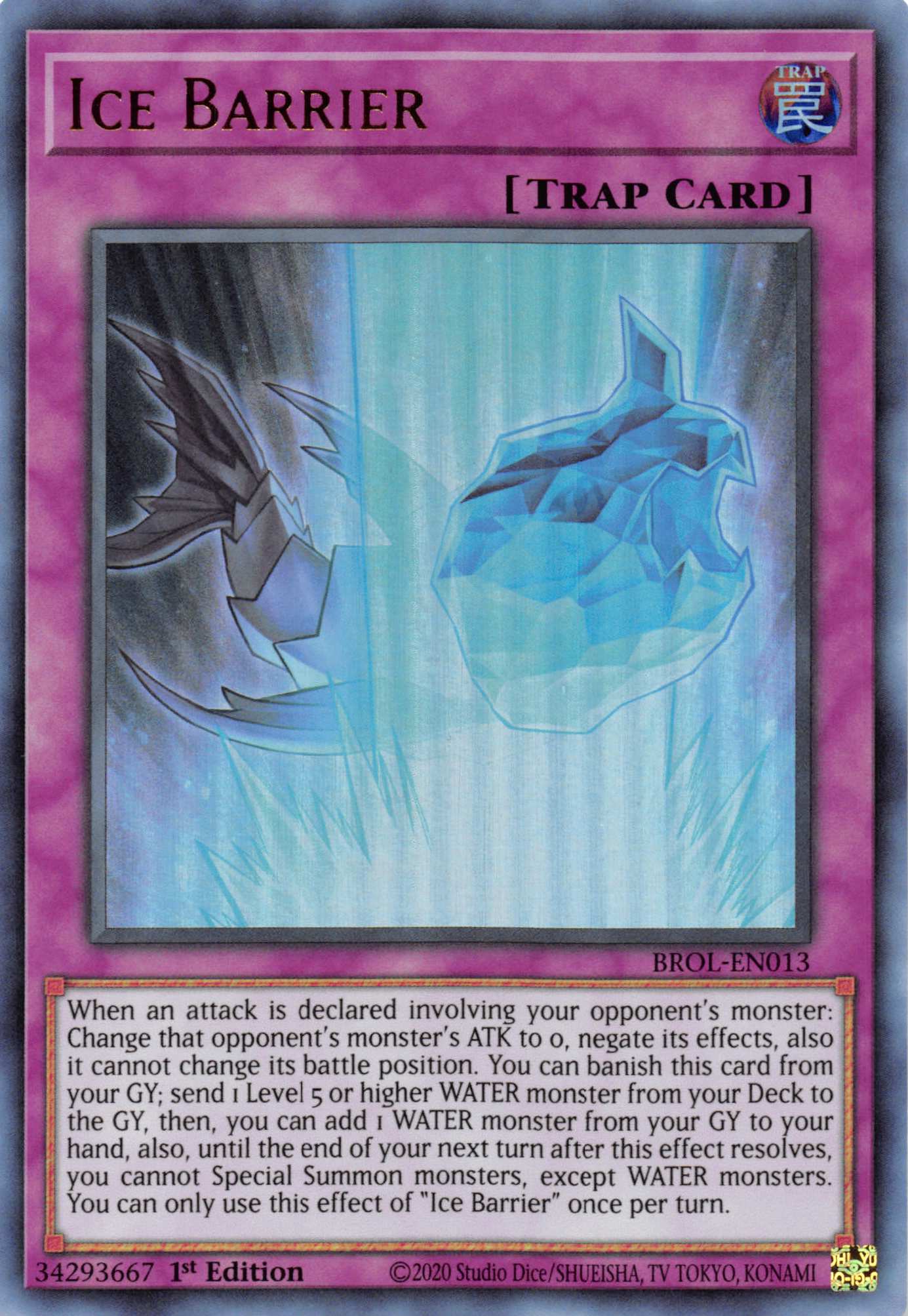 Ice Barrier [BROL-EN013] Ultra Rare | The Time Vault CA