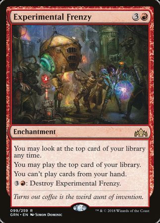 Experimental Frenzy [Guilds of Ravnica] | The Time Vault CA
