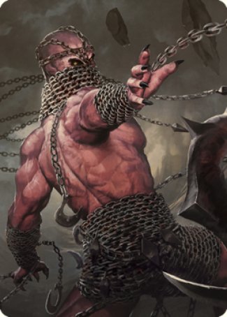 Chain Devil Art Card [Commander Legends: Battle for Baldur's Gate Art Series] | The Time Vault CA