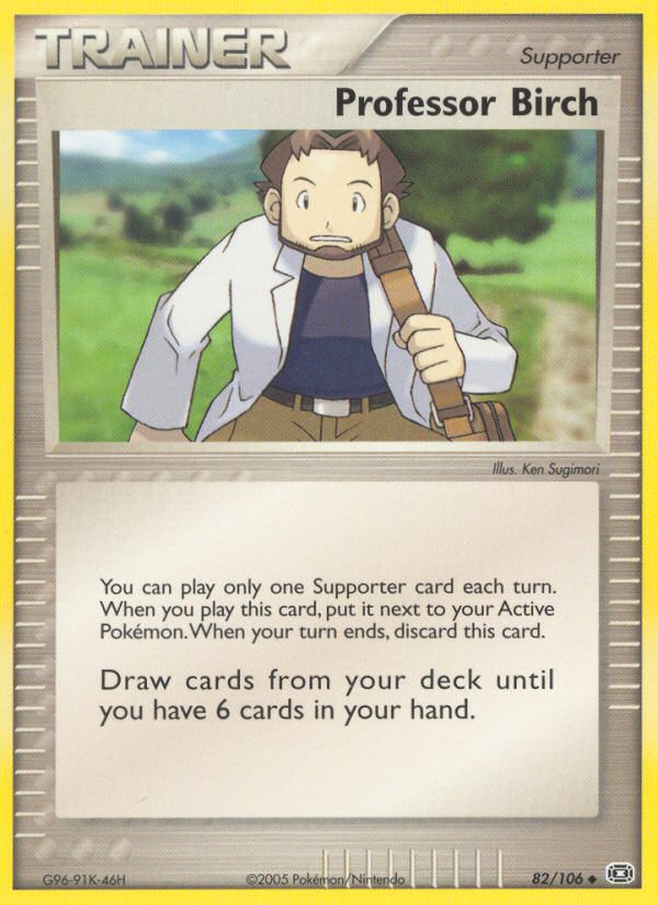 Professor Birch (82/106) [EX: Emerald] | The Time Vault CA