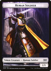 Human Soldier Token [Double Masters] | The Time Vault CA