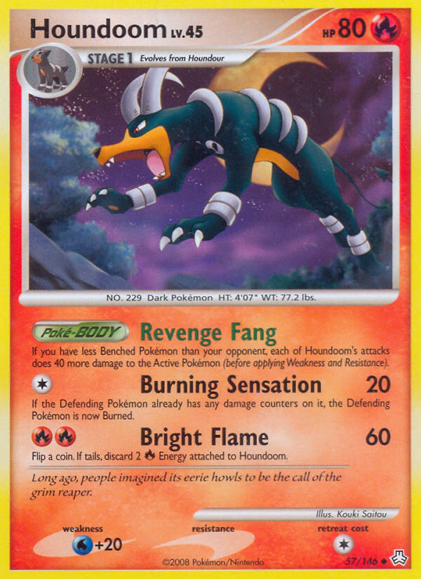 Houndoom (57/146) [Diamond & Pearl: Legends Awakened] | The Time Vault CA