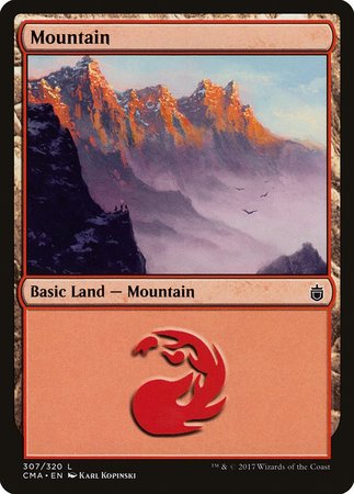 Mountain (307) [Commander Anthology] | The Time Vault CA