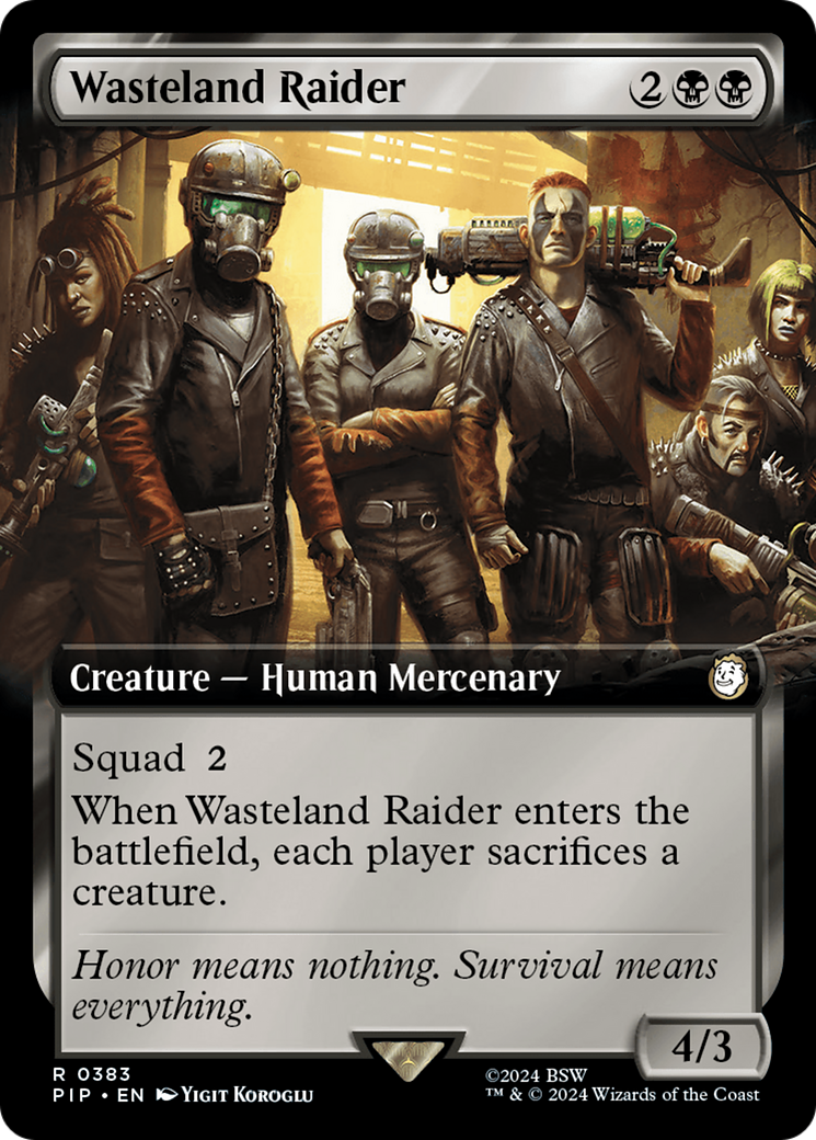 Wasteland Raider (Extended Art) [Fallout] | The Time Vault CA