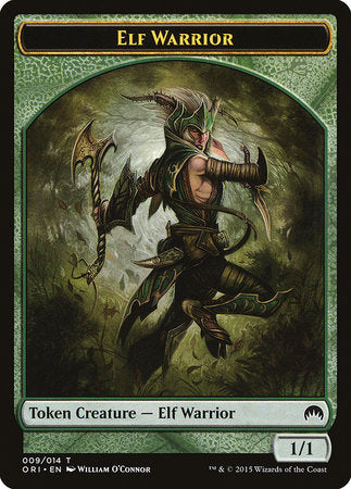 Elf Warrior Token [Magic Origins Tokens] | The Time Vault CA