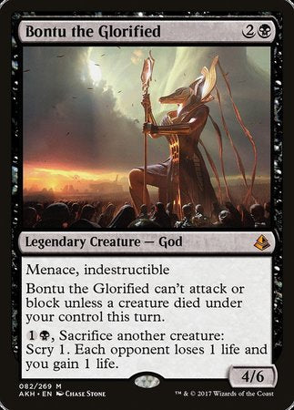 Bontu the Glorified [Amonkhet] | The Time Vault CA