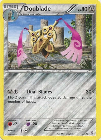 Doublade (23/30) [XY: Trainer Kit 1 - Bisharp] | The Time Vault CA