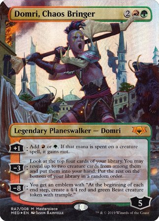Domri, Chaos Bringer [Mythic Edition] | The Time Vault CA