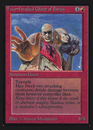 Two-Headed Giant of Foriys (CE) [Collectors’ Edition] | The Time Vault CA