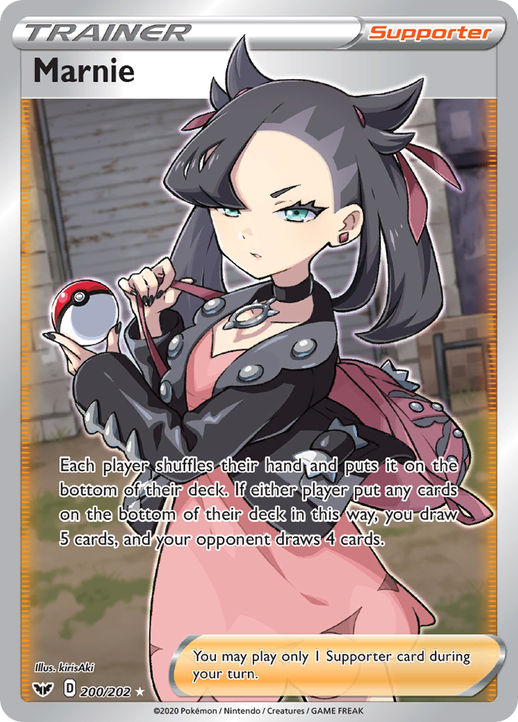 Marnie (200/202) [Sword & Shield: Base Set] | The Time Vault CA