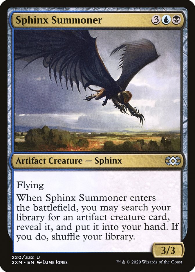 Sphinx Summoner [Double Masters] | The Time Vault CA