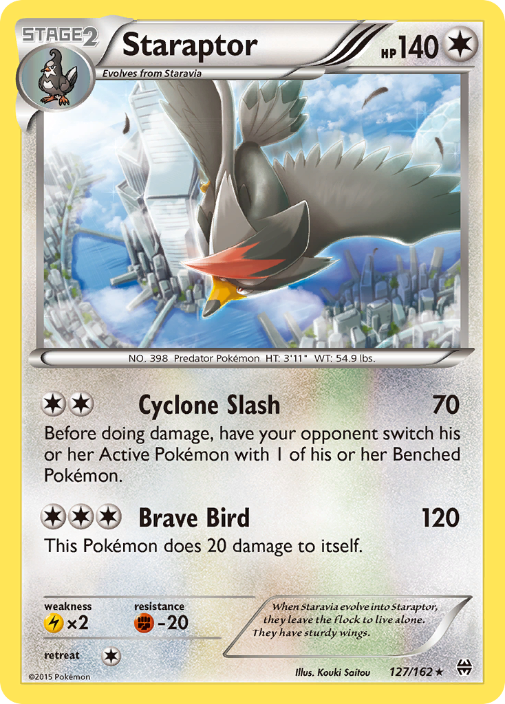 Staraptor (127/162) [XY: BREAKthrough] | The Time Vault CA