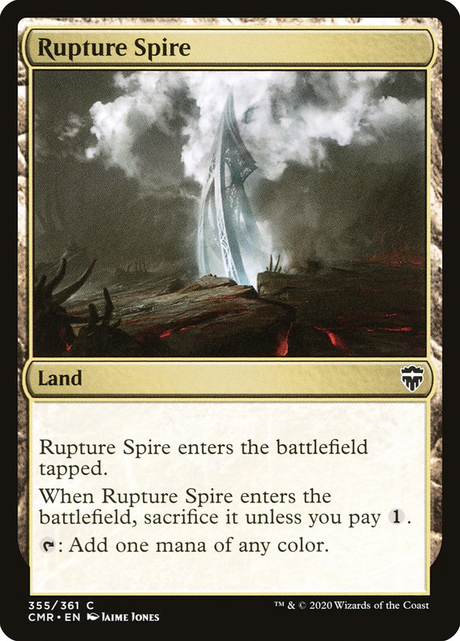 Rupture Spire [Commander Legends] | The Time Vault CA