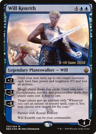 Will Kenrith [Battlebond Promos] | The Time Vault CA