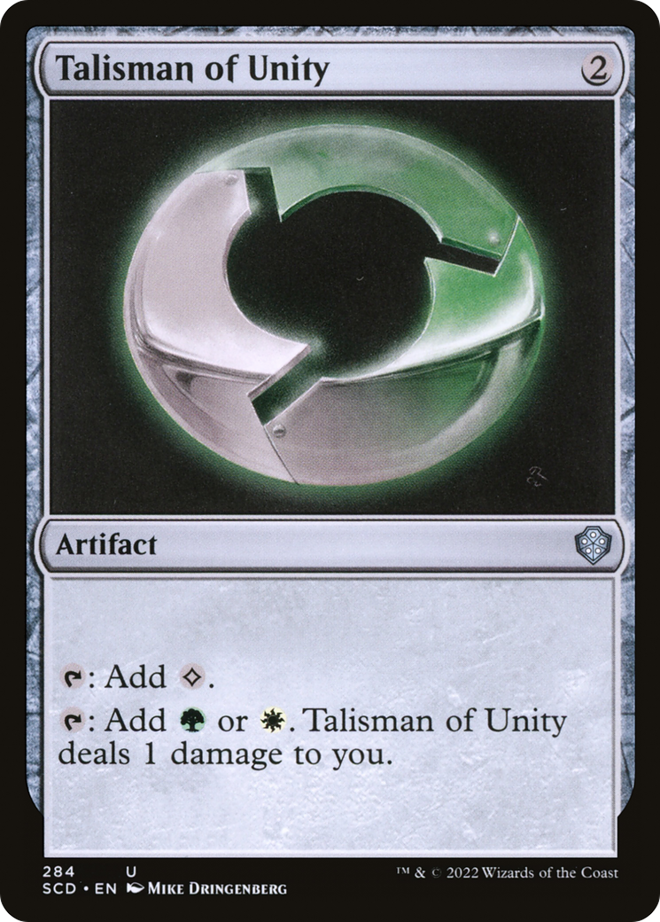 Talisman of Unity [Starter Commander Decks] | The Time Vault CA