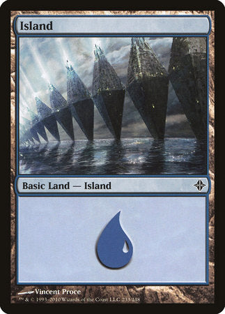 Island (233) [Rise of the Eldrazi] | The Time Vault CA