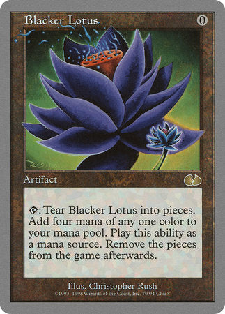 Blacker Lotus [Unglued] | The Time Vault CA