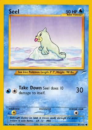 Seel (81/105) [Neo Destiny Unlimited] | The Time Vault CA