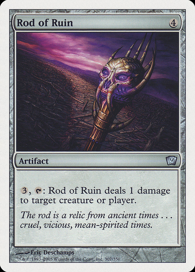 Rod of Ruin [Ninth Edition] | The Time Vault CA