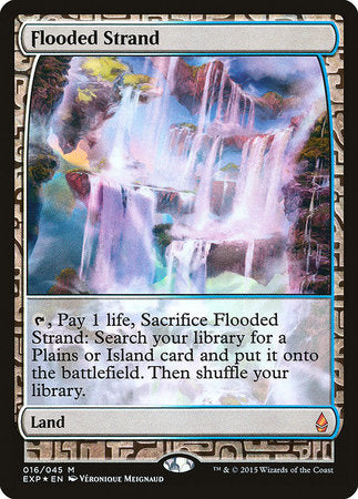 Flooded Strand [Zendikar Expeditions] | The Time Vault CA