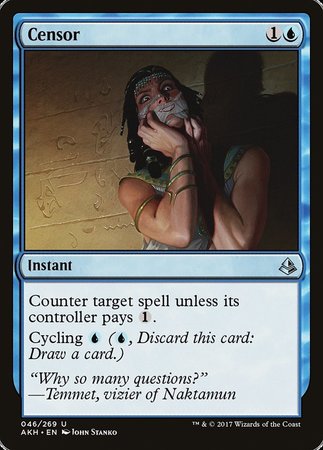 Censor [Amonkhet] | The Time Vault CA