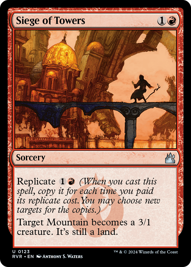 Siege of Towers [Ravnica Remastered] | The Time Vault CA