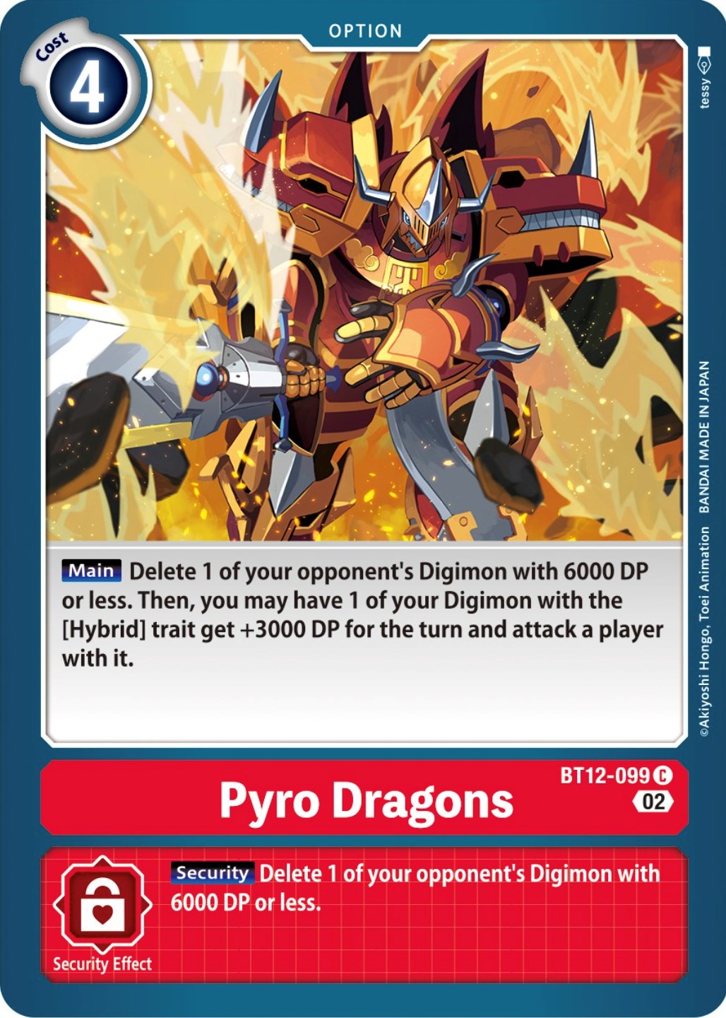 Pyro Dragons [BT12-099] [Across Time] | The Time Vault CA