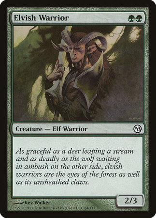 Elvish Warrior [Duels of the Planeswalkers] | The Time Vault CA