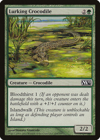 Lurking Crocodile [Magic 2012] | The Time Vault CA