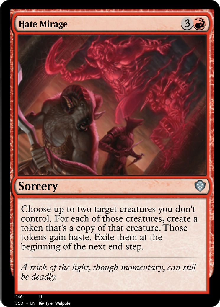Hate Mirage [Starter Commander Decks] | The Time Vault CA