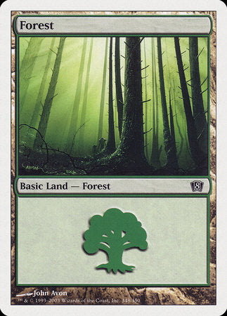 Forest (348) [Eighth Edition] | The Time Vault CA
