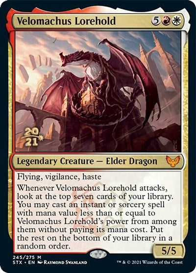 Velomachus Lorehold [Strixhaven: School of Mages Prerelease Promos] | The Time Vault CA