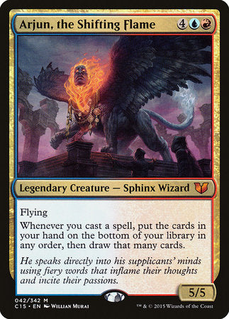 Arjun, the Shifting Flame [Commander 2015] | The Time Vault CA